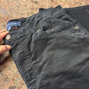 Tommy Hilfiger Black Straight Leg Pants